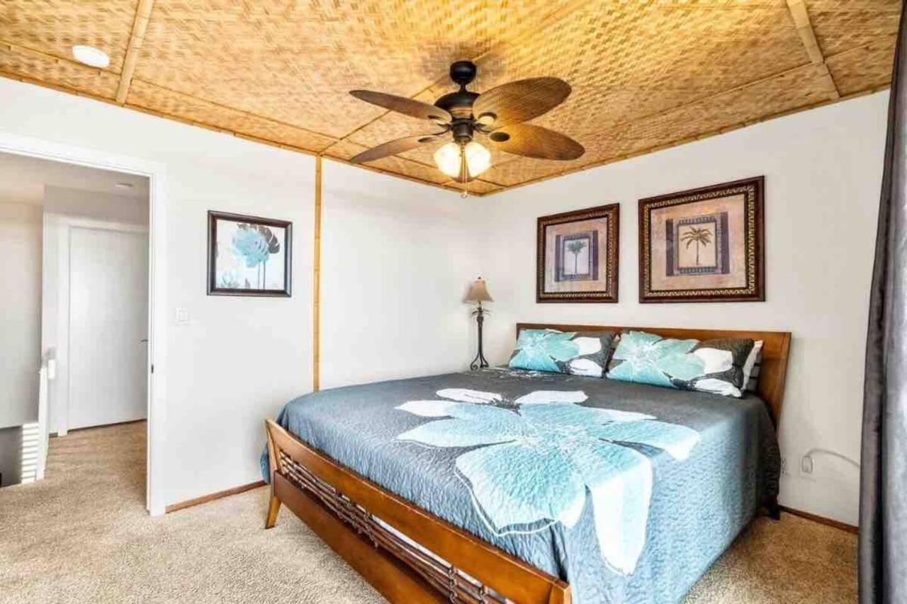 Family Friendly Kailua Bay View Ac Free Parking Walk To Kailua Village Esterno foto